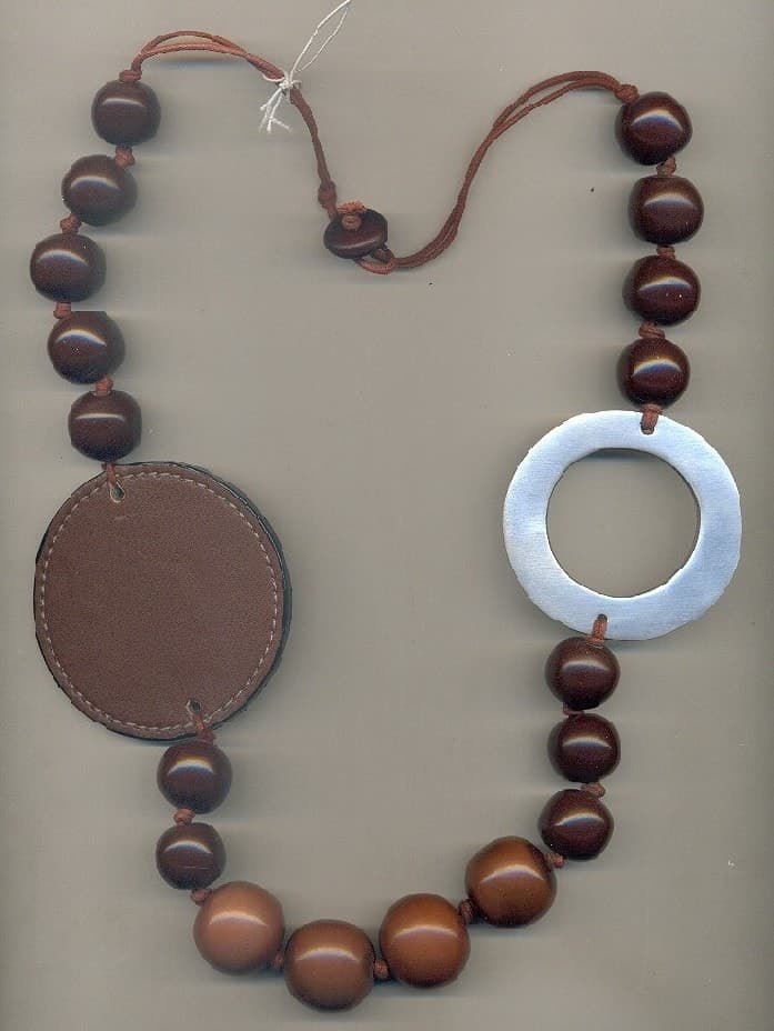 Rustic Orbit Necklace