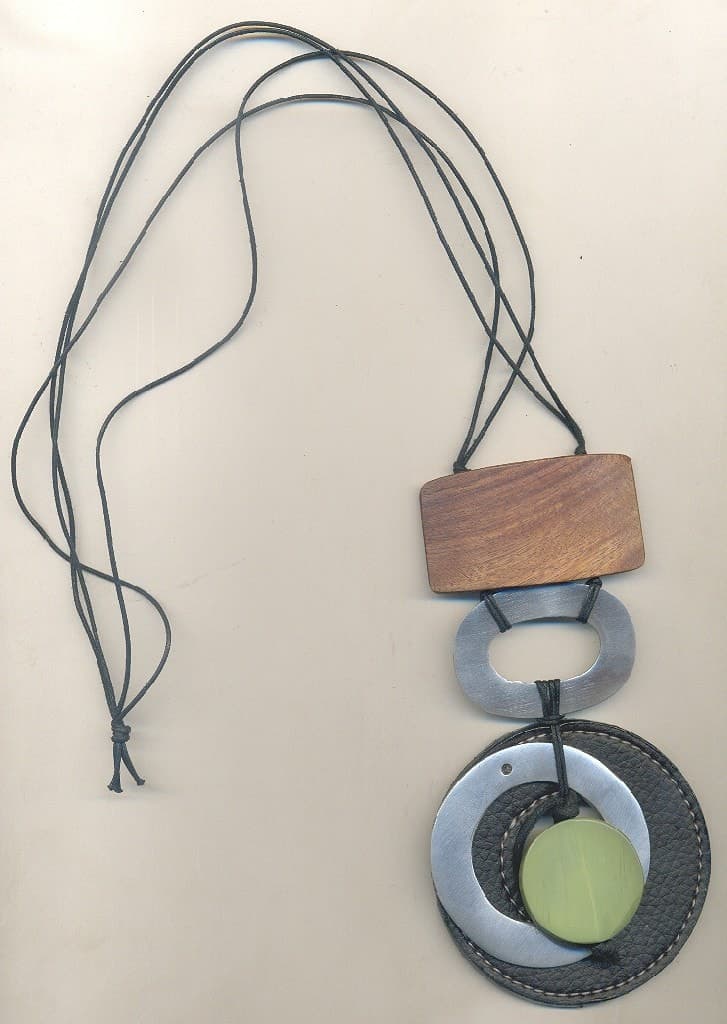 Earth Fusion Pendant Necklace