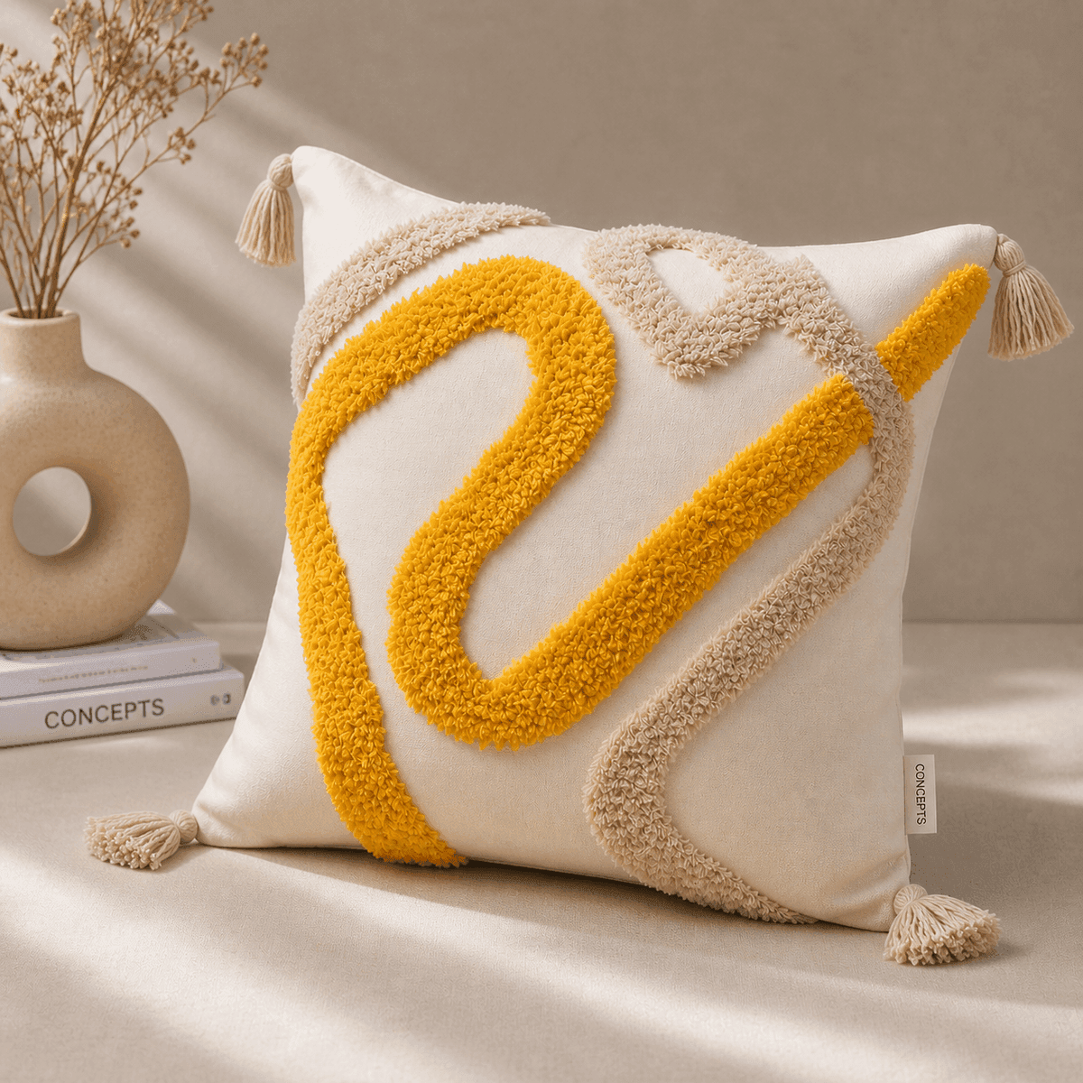Sunwave Tufted Cushion