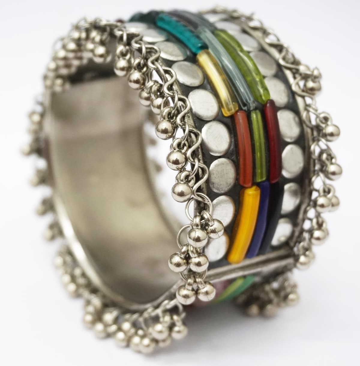 Spectrum Stud Mosaic Statement Bangle