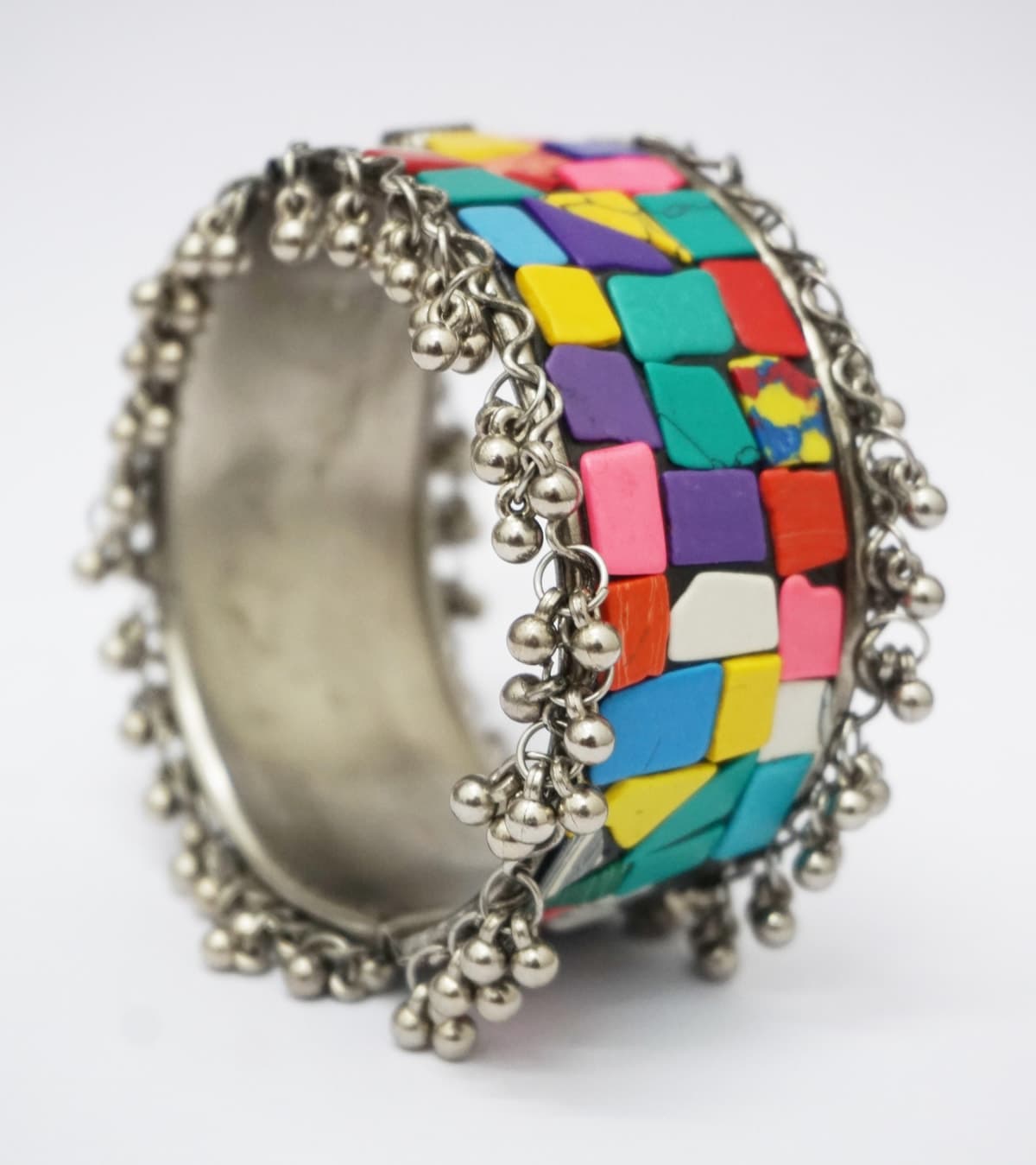 Prism Mosaic Statement Bangle