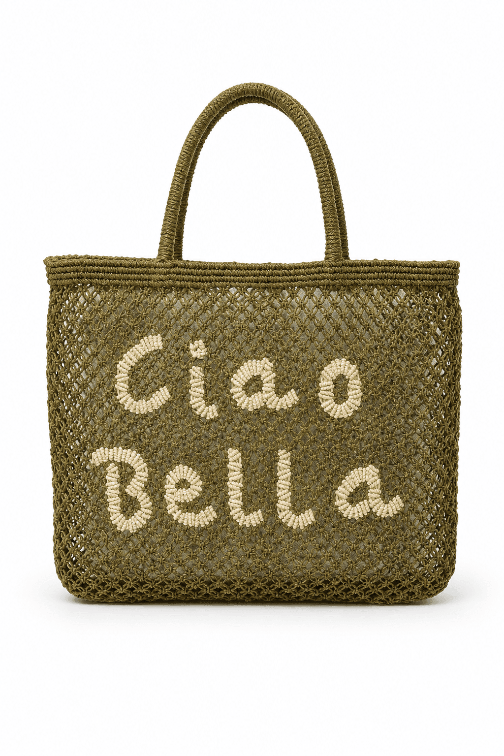 Ciao Bella Handwoven Jute Tote