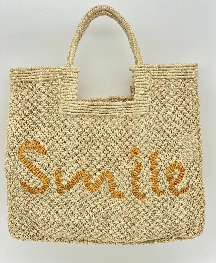 Smile Weave Tote