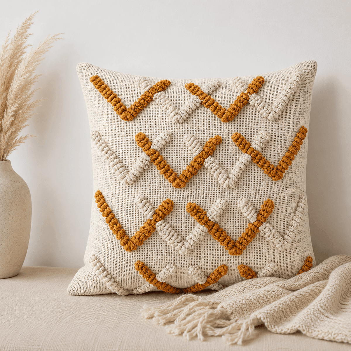 Desert Chevron Cushion Cover