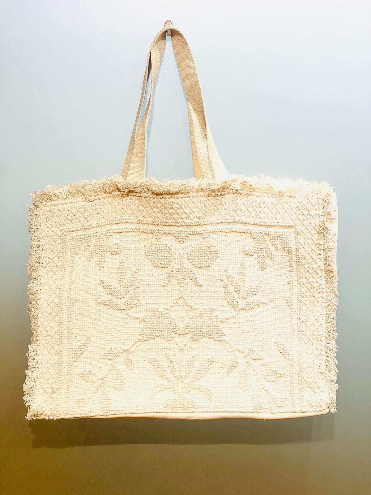 Jacquard Resort Tote