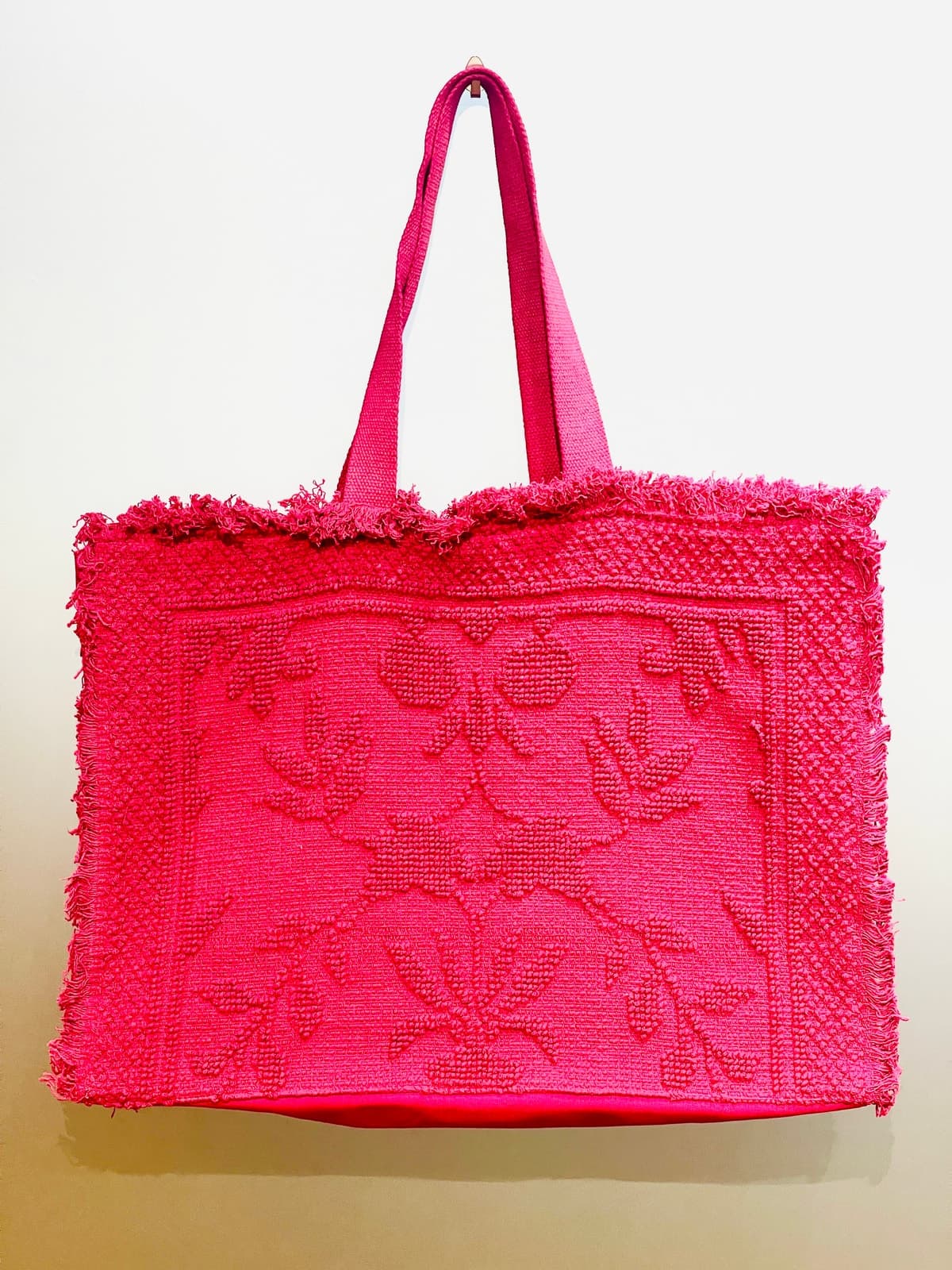 Jacquard Resort Tote