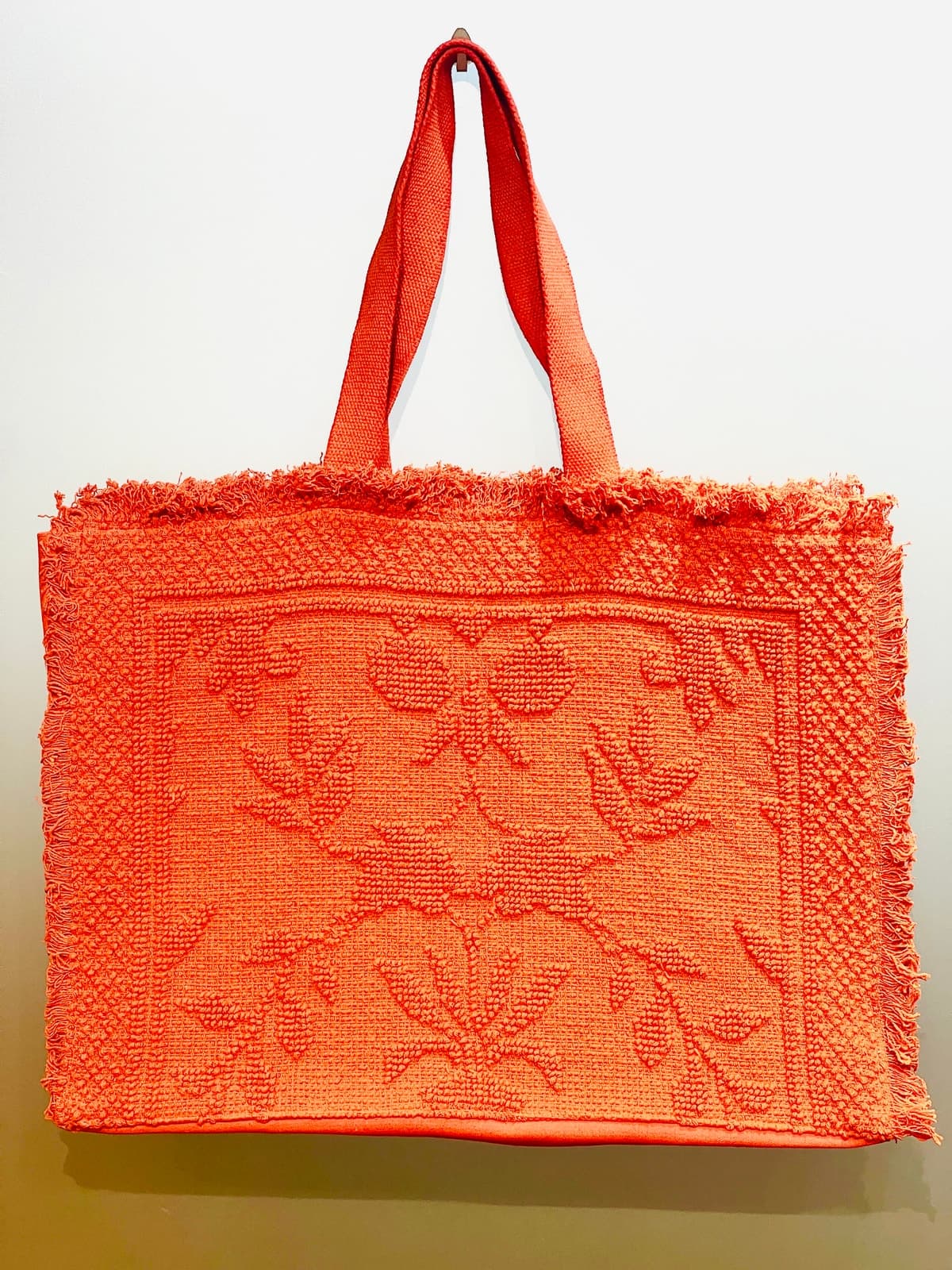 Jacquard Resort Tote