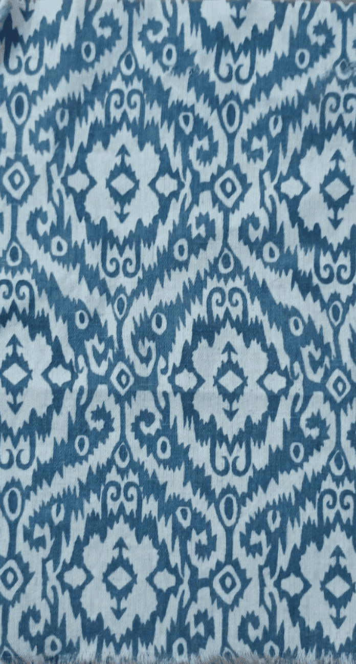 Indigo Nomad Cotton Scarf