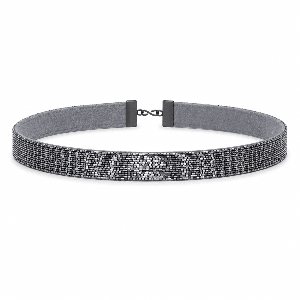 Midnight Noir Beaded Belt