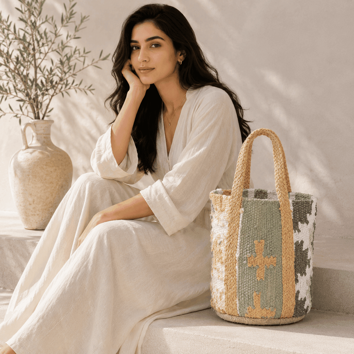 Desert Sage Artisan Tote