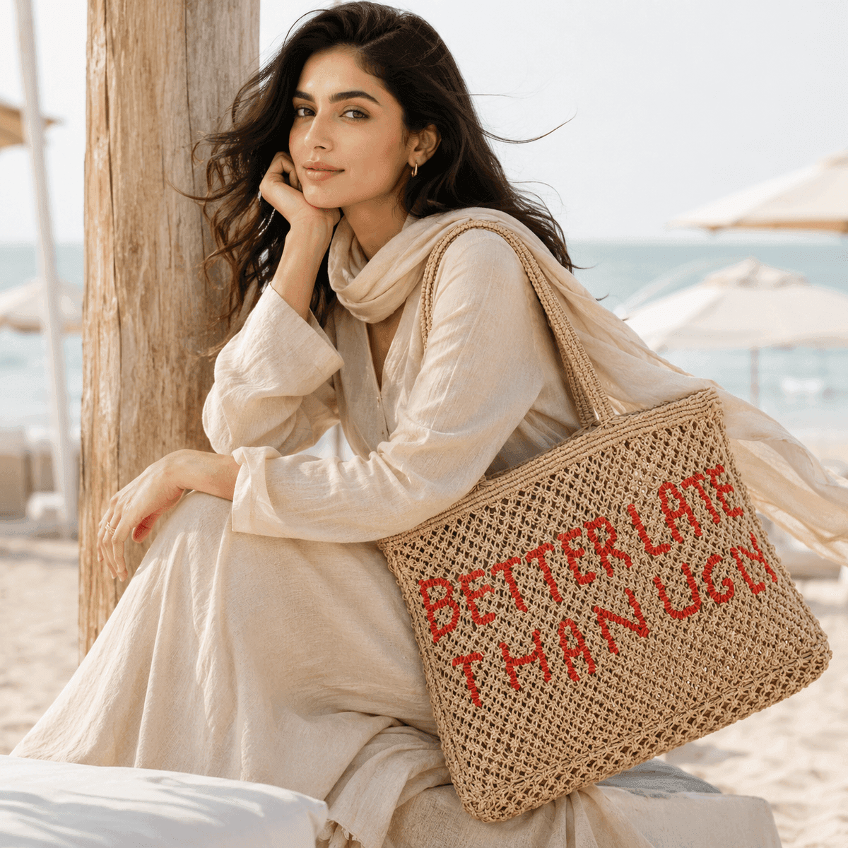 Better Late Crochet Tote