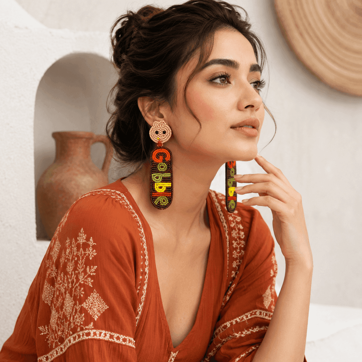 Tribal Muse Beaded Earrings