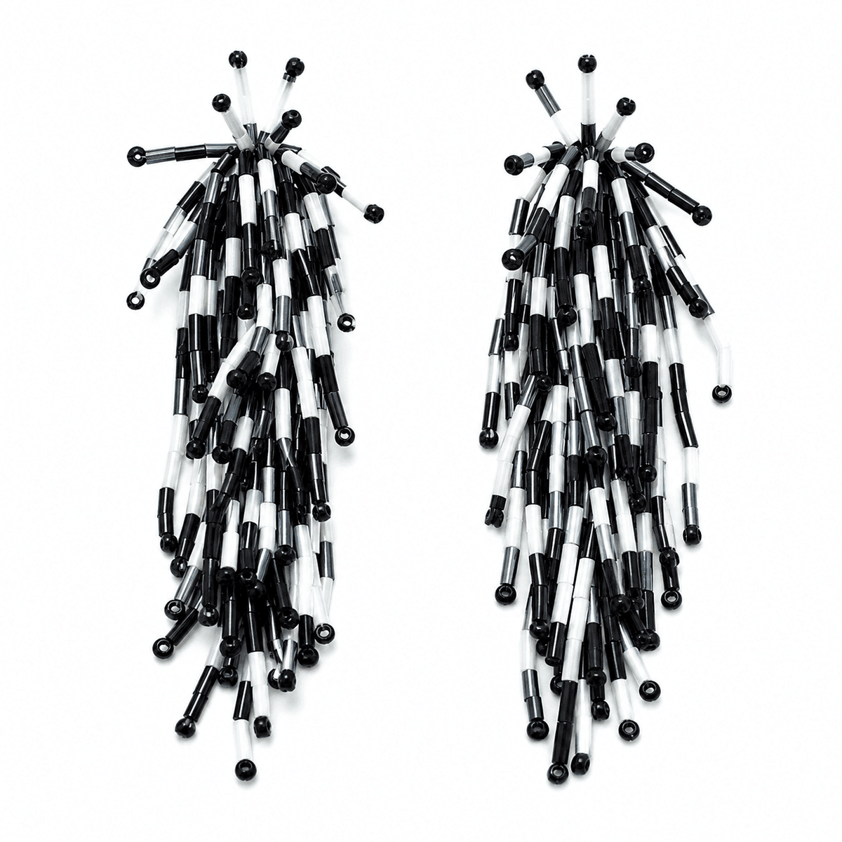 Candy Fringe Beaded Earrings