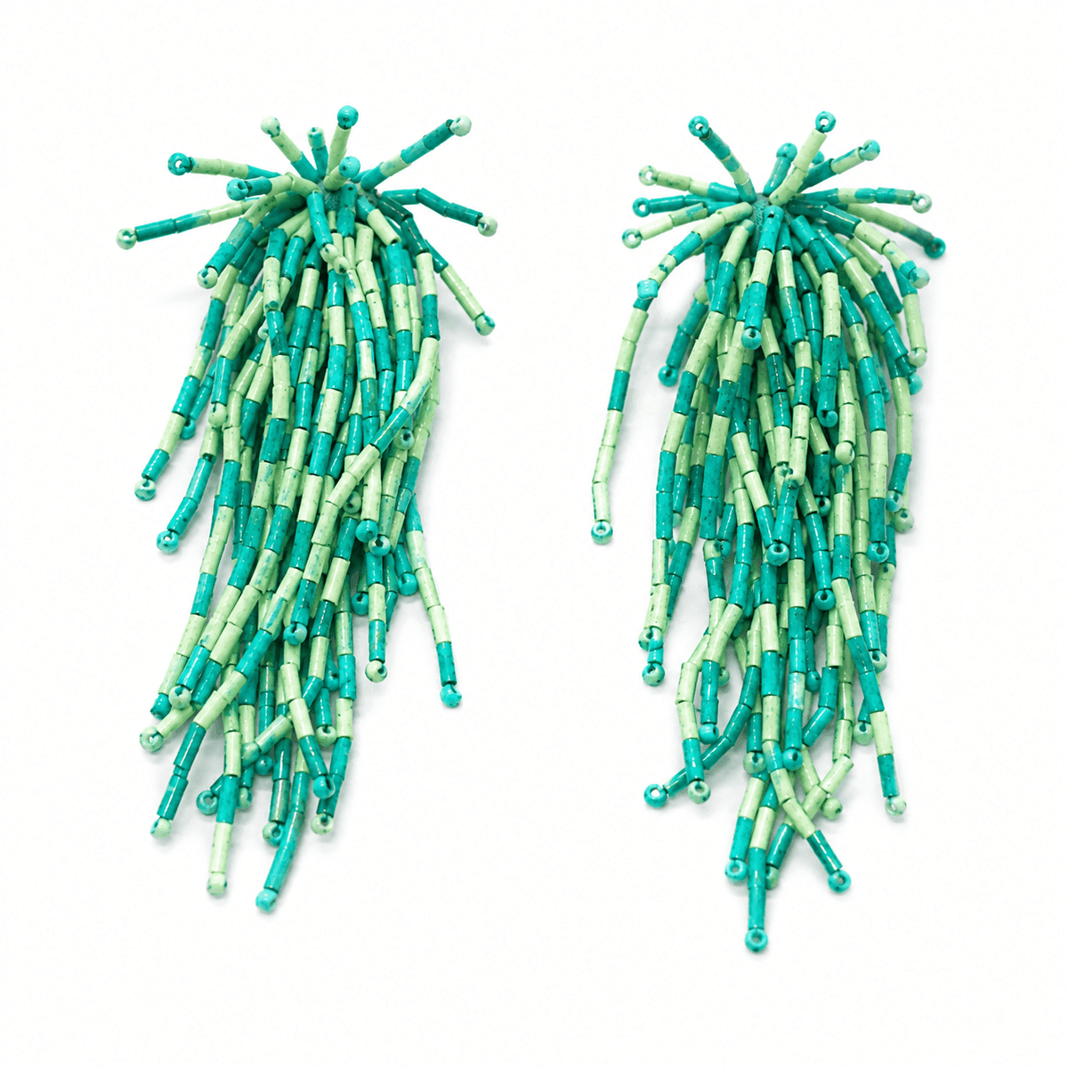 Candy Fringe Beaded Earrings