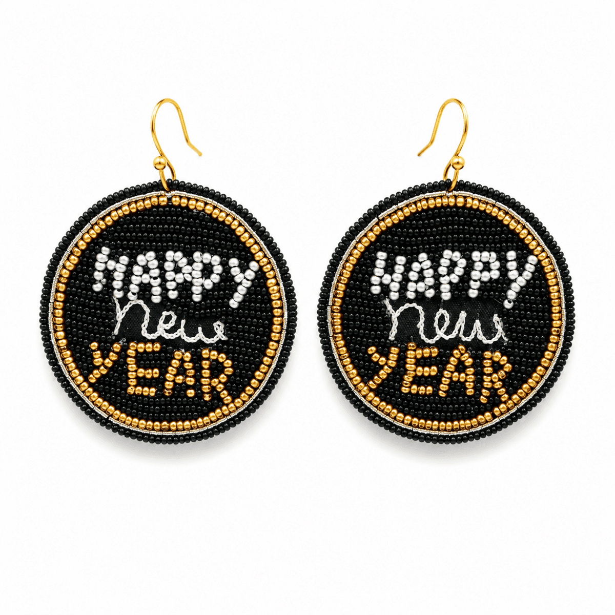 Midnight Celebration Star Tassel Earrings