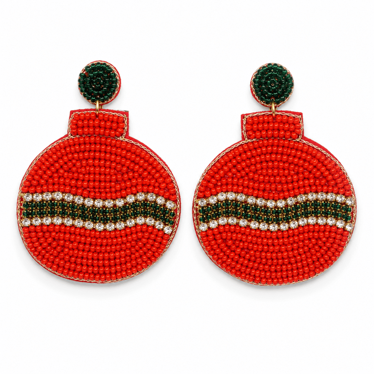 Lemon Zest Beaded Earrings