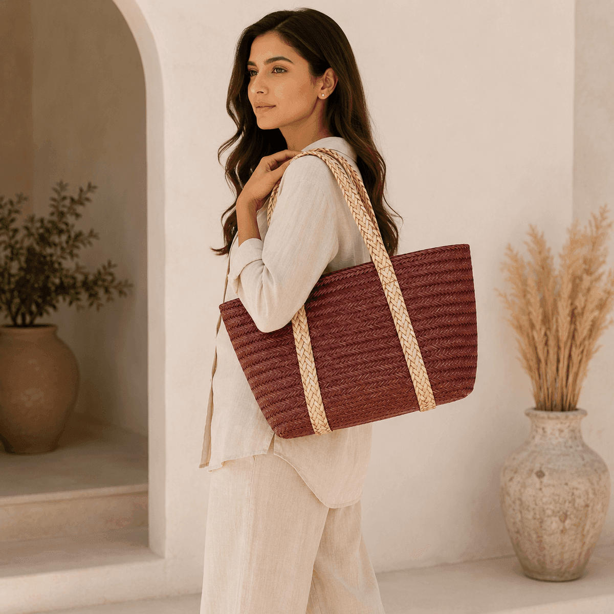 Terra Weave Sea Grass Tote
