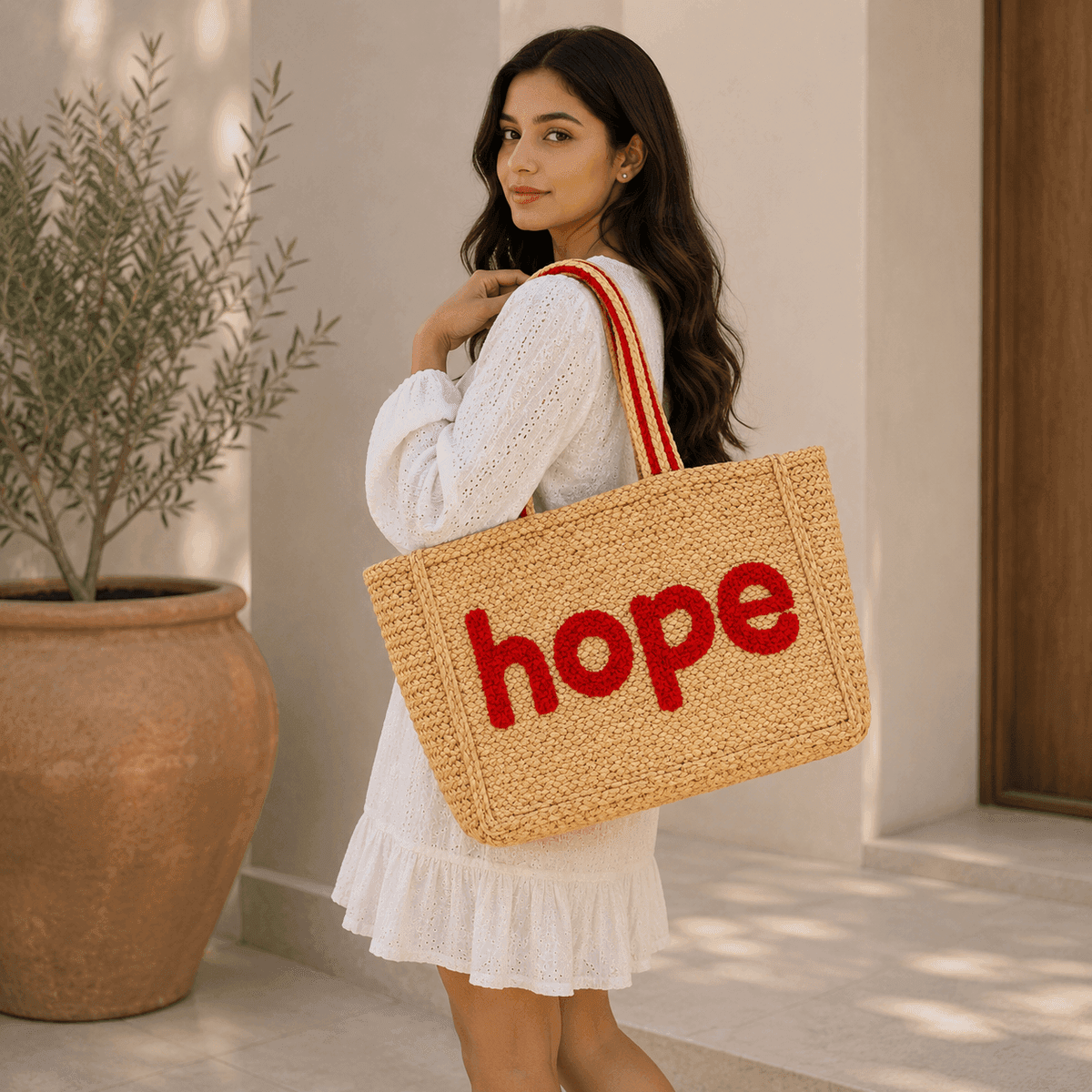 Hope Jute Resort Tote