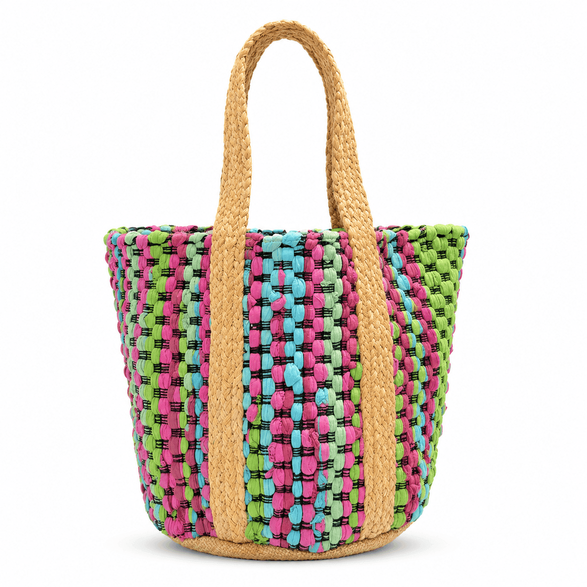 Coastal Pop Artisan Tote