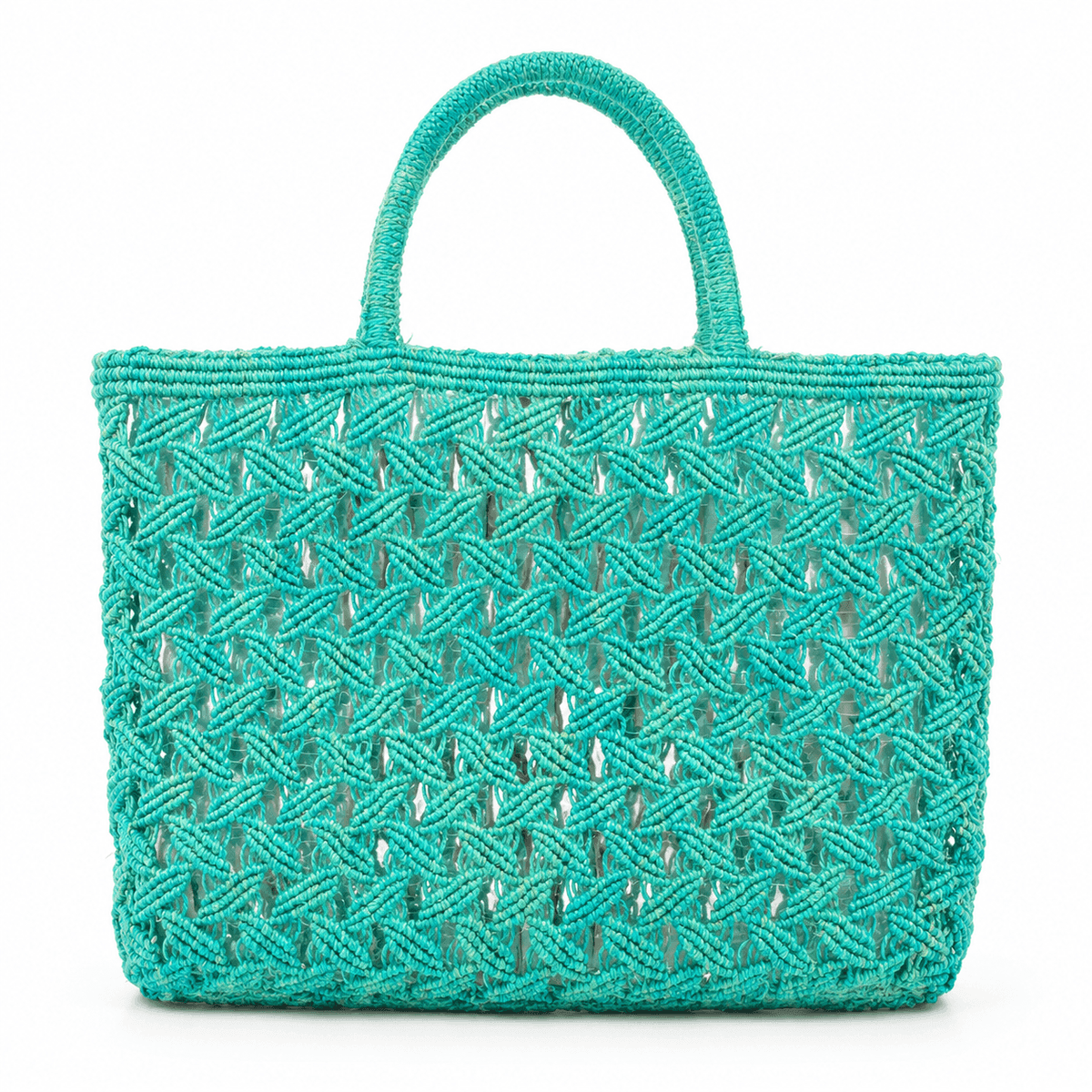 Coastal Reef Macramé Tote