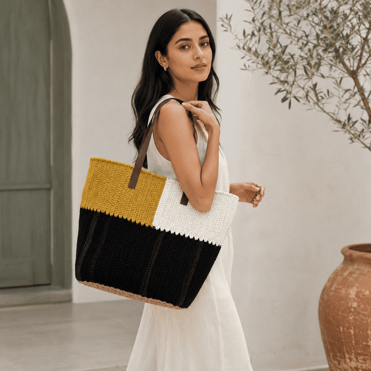 Nomad Colorblock Tote