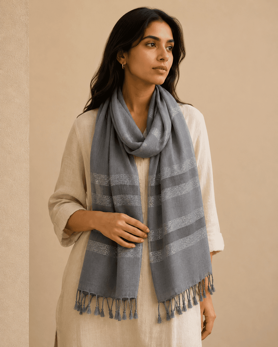 Silver Mist Scarf