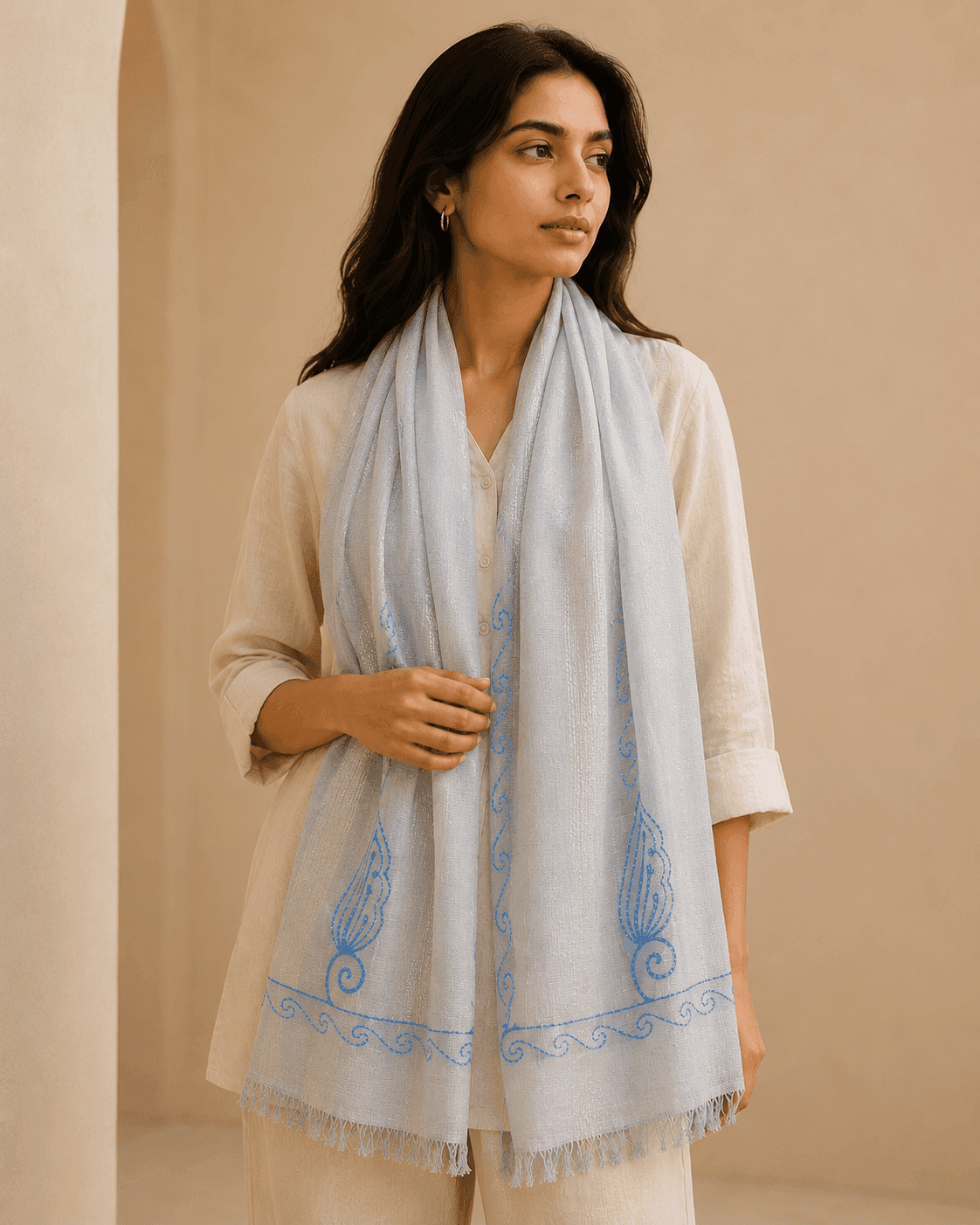 Sky Whisper Scarf