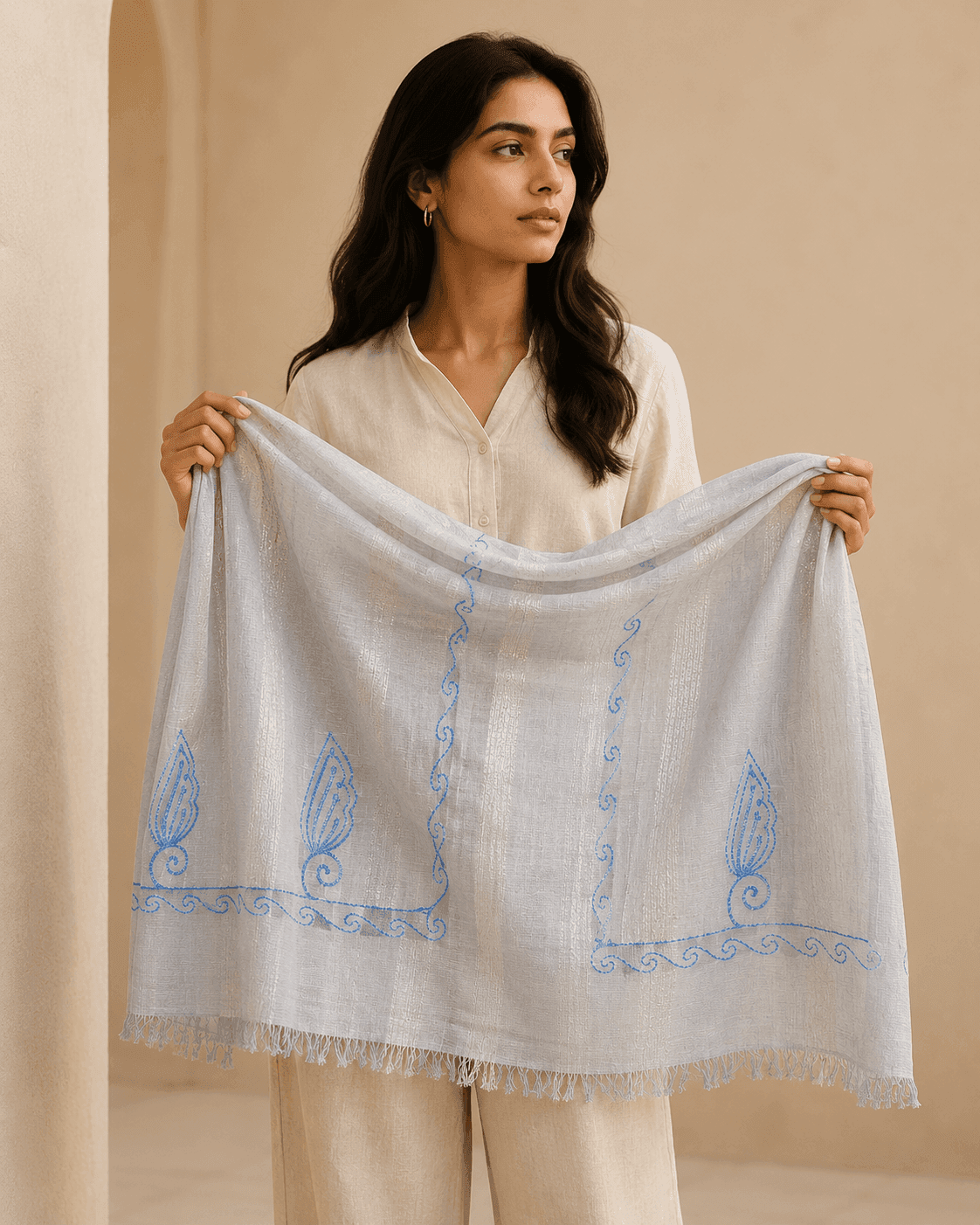 Sky Whisper Scarf