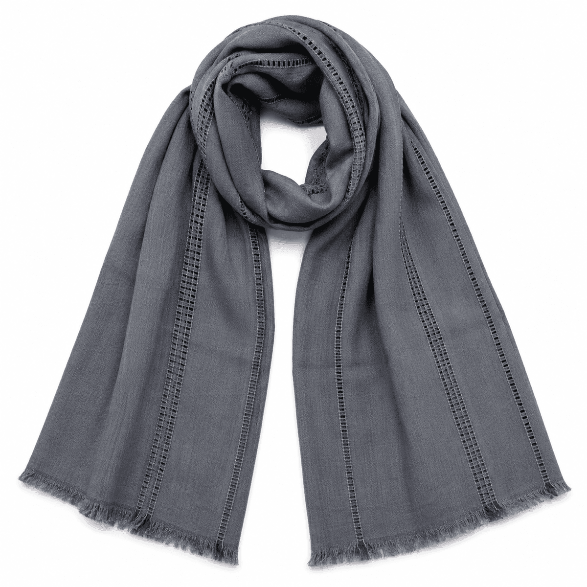 Cotton Viscose Veil Scarf