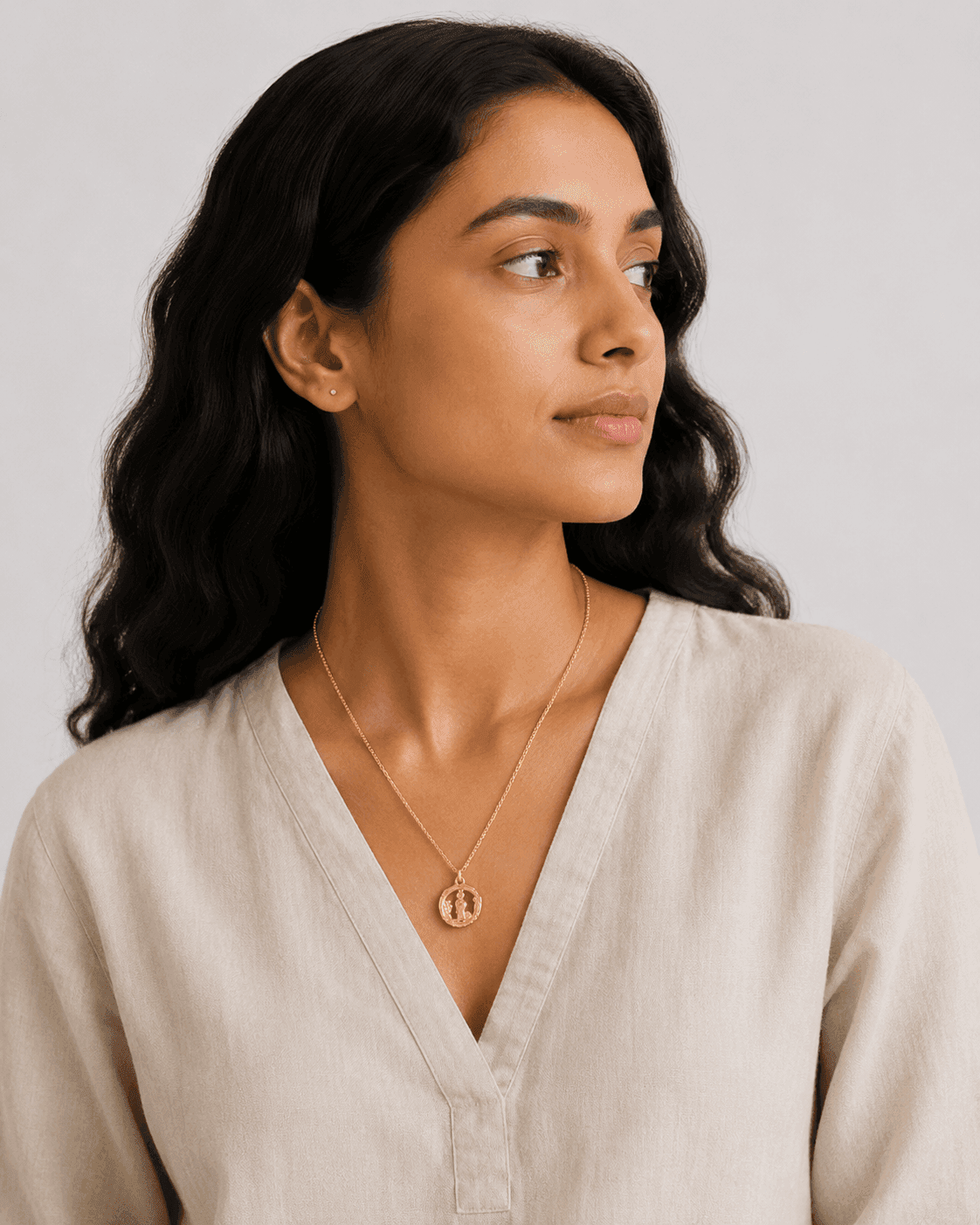 Celestial Medallion Necklace