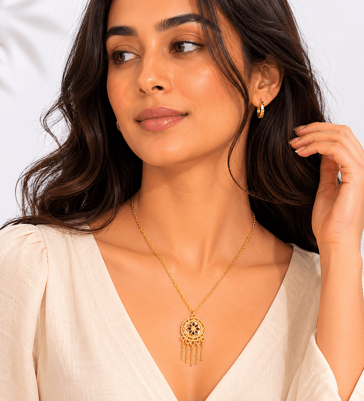Celestial Tassel Pendant Necklace