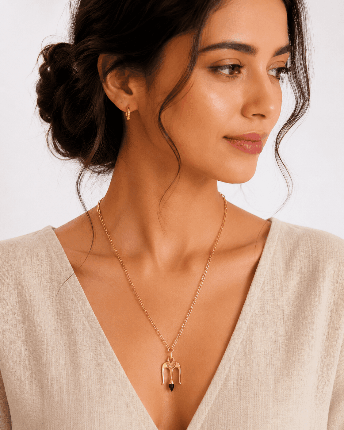 Aurora Charm Pendant Necklace