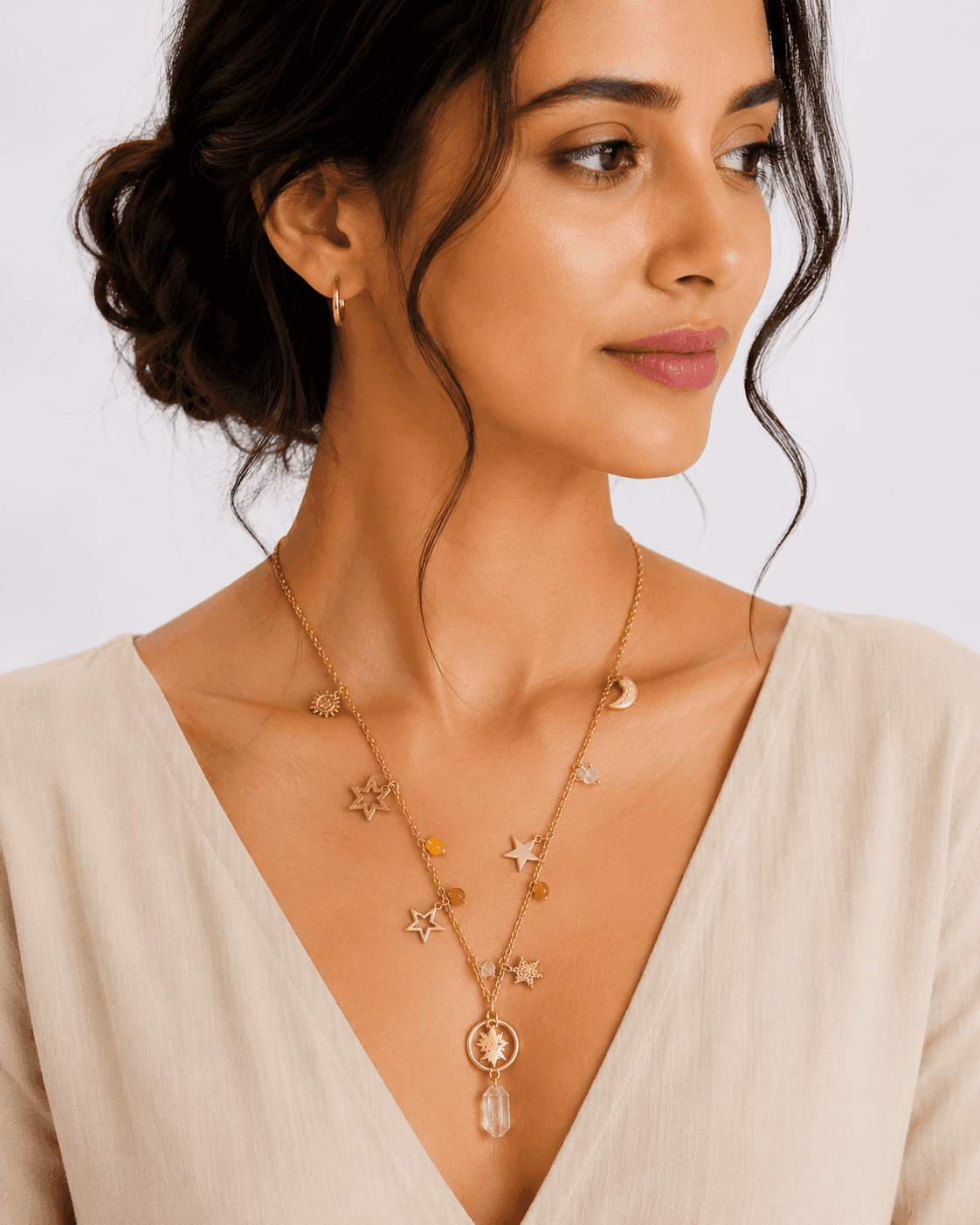 Celestial Charm Handmade Necklace