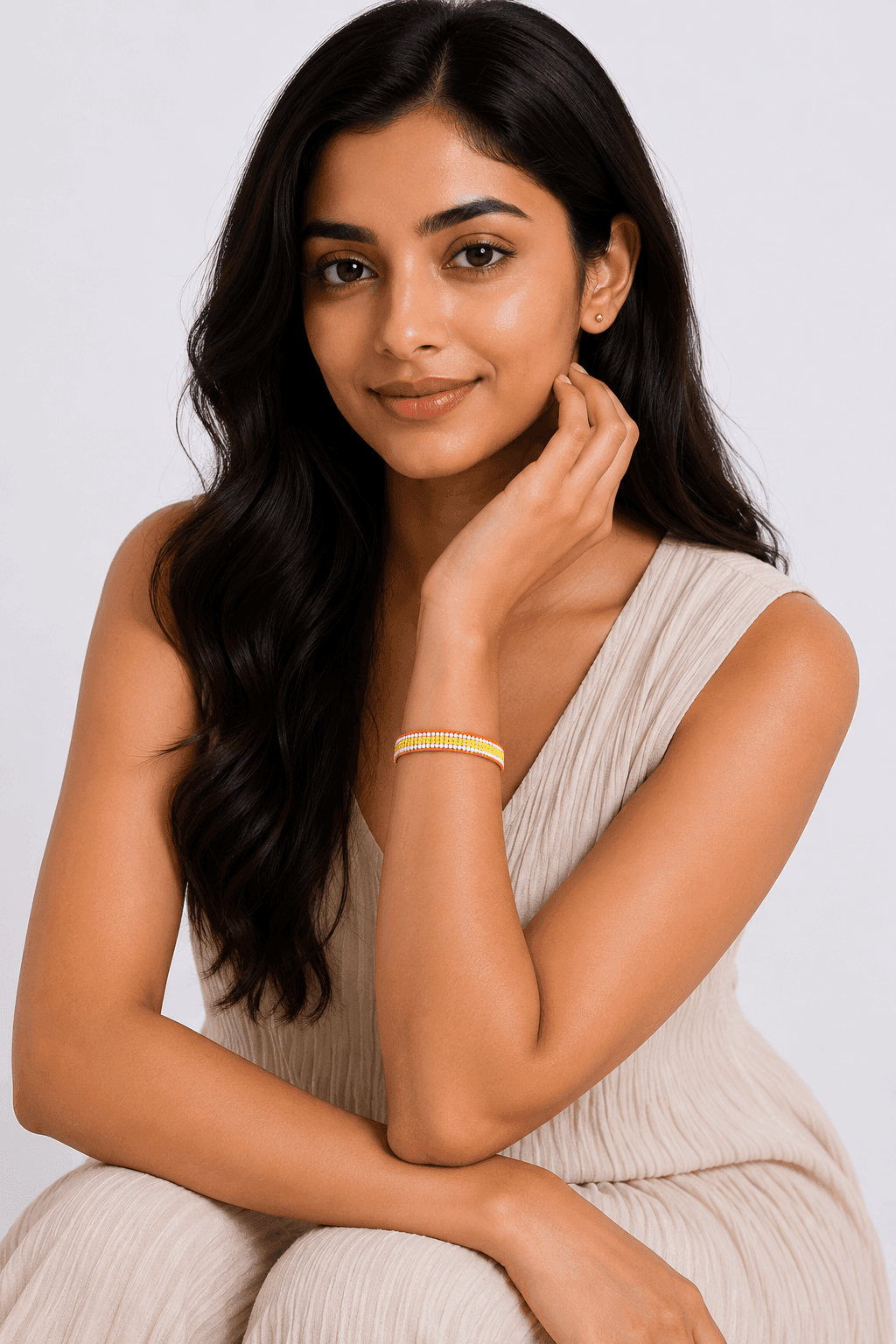 Sunshine Trail Beaded Armband