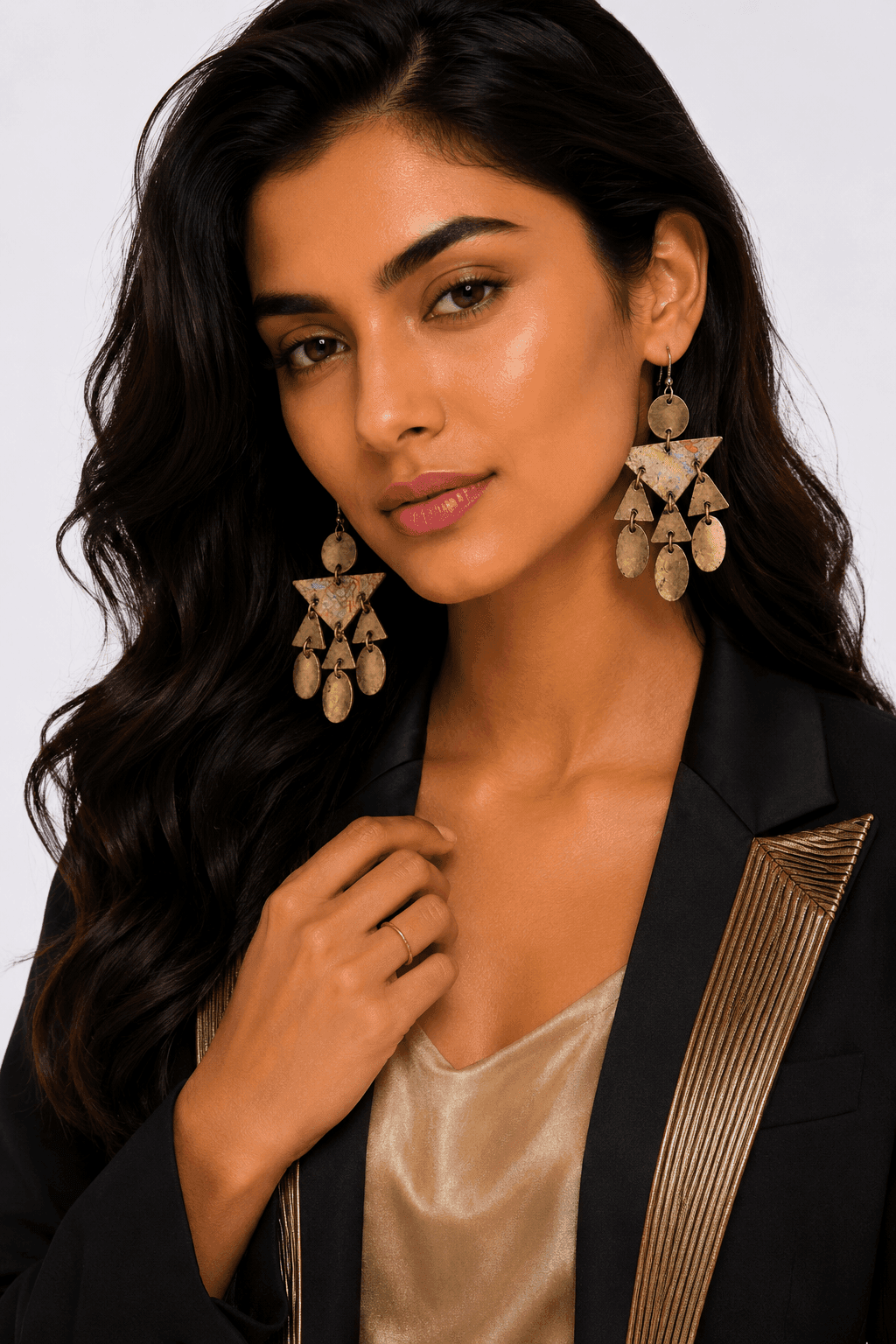Nomad Mosaic Statement Earrings