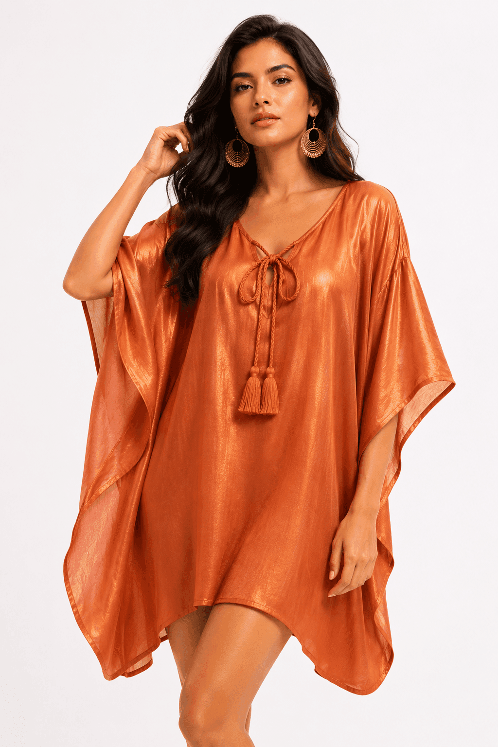Copper Luxe Kaftan