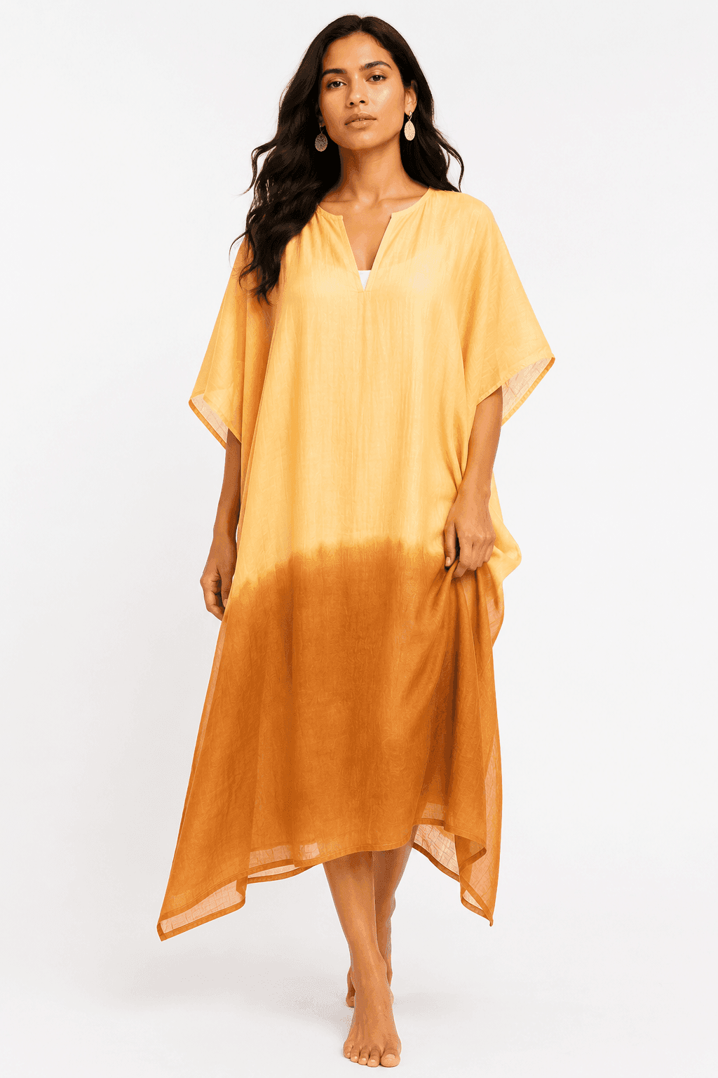 Golden Dune Maxi Kaftan