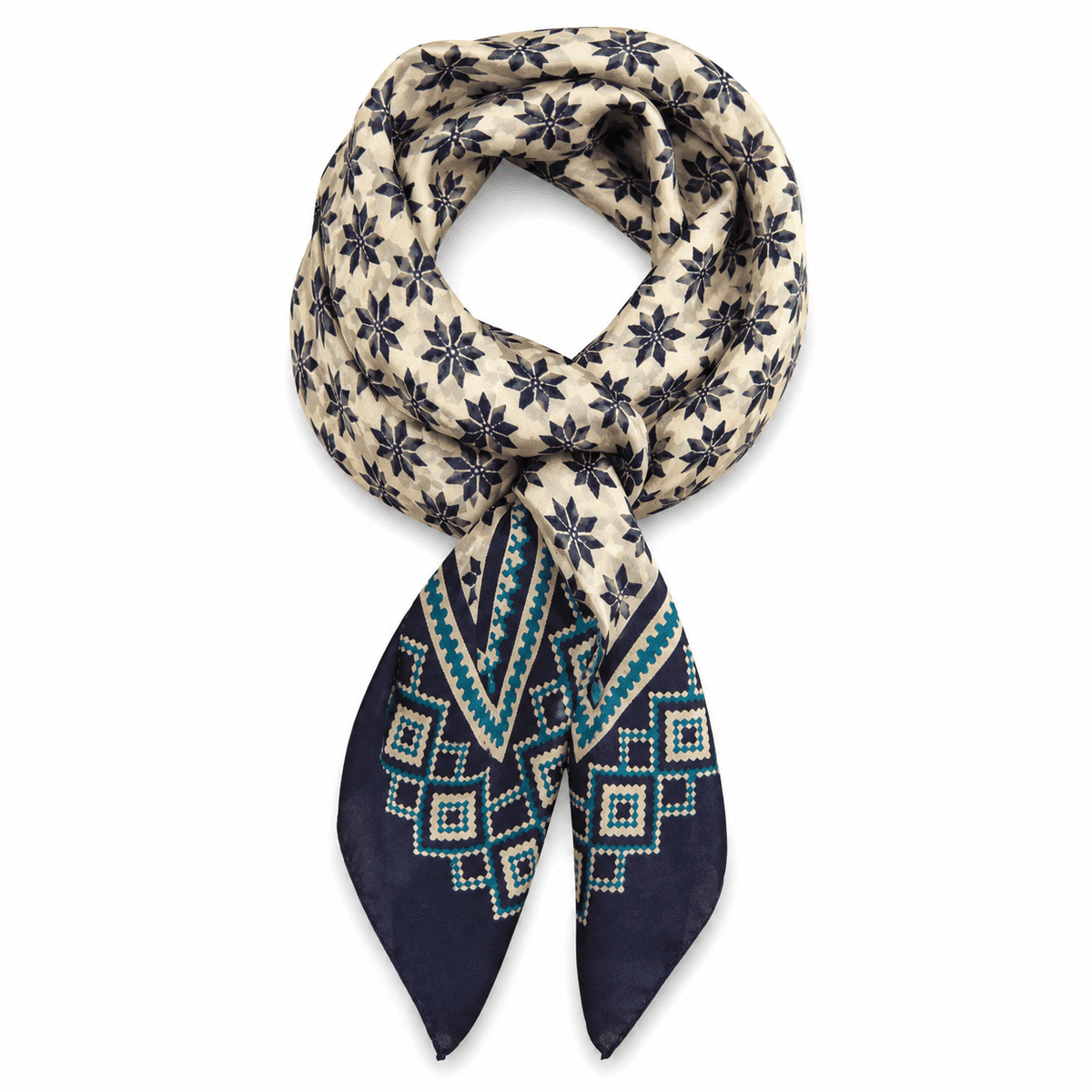 Midnight Star Silk Scarf