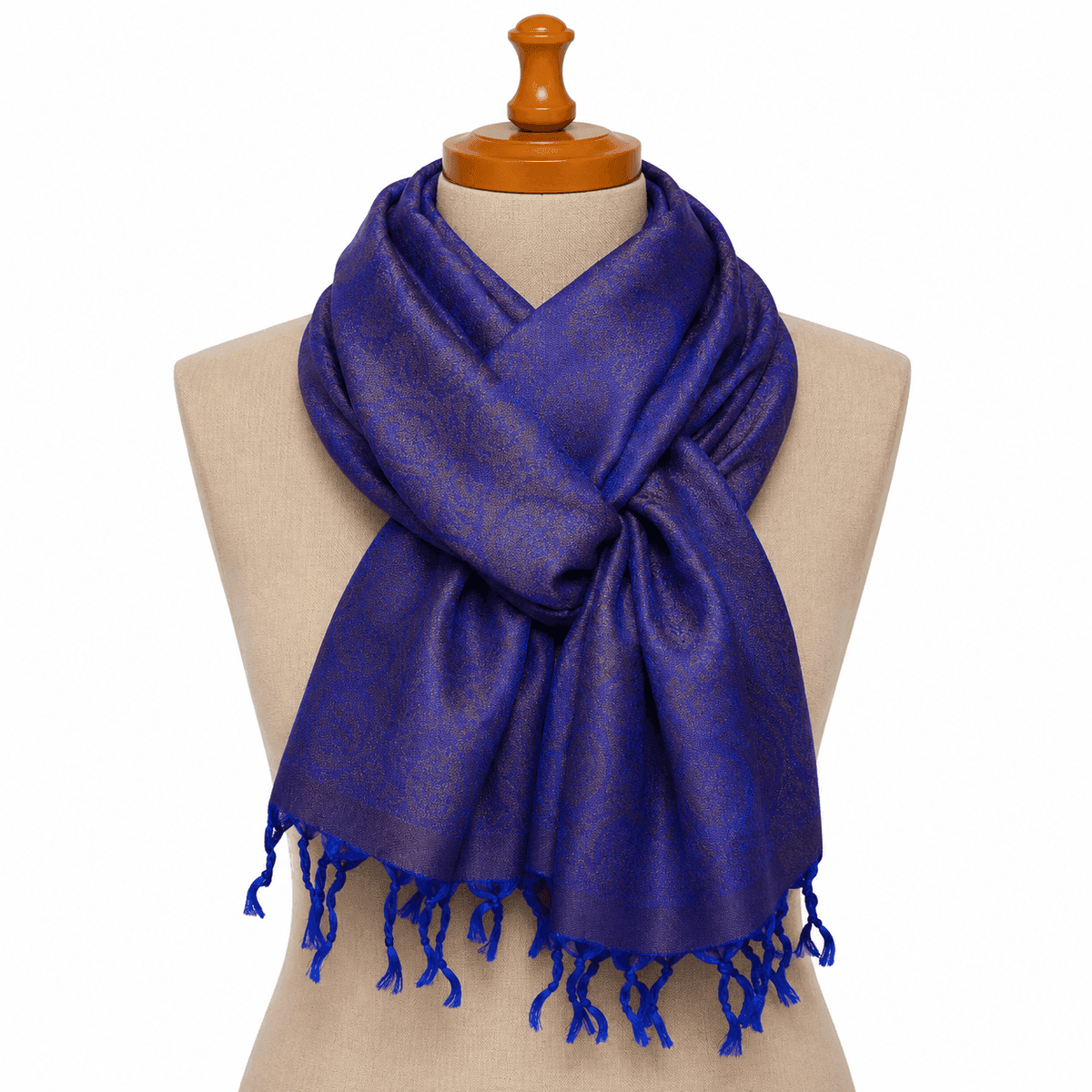 Varanasi Heritage Brocade Silk Scarf