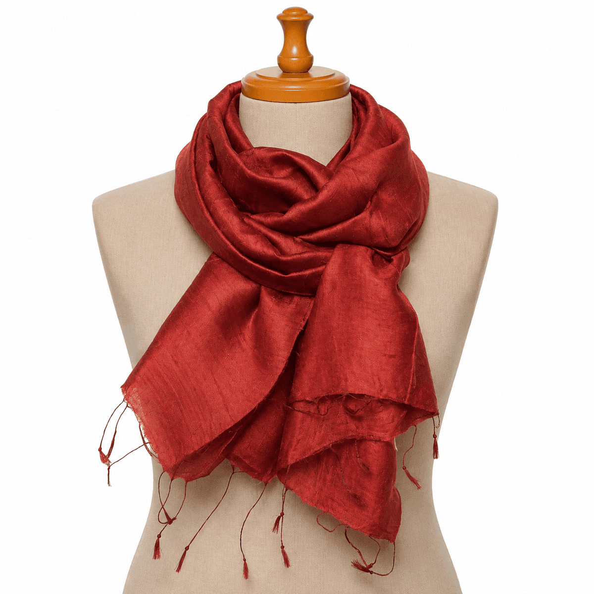 Tussar Silk Heritage Scarf - Copy