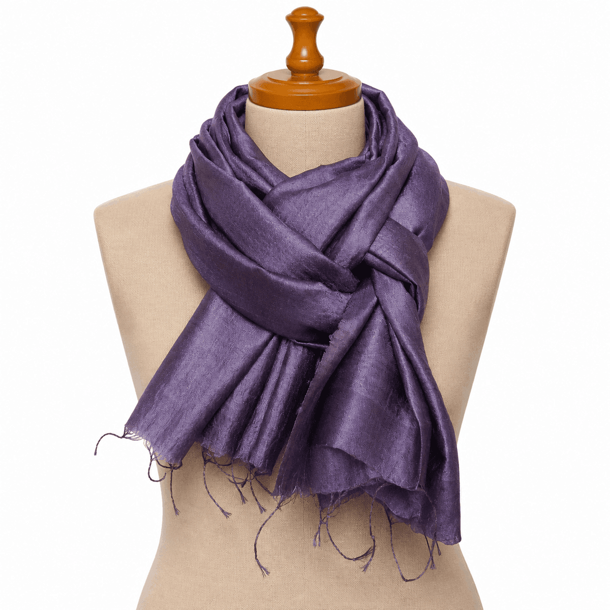 Tussar Silk Heritage Scarf - Copy
