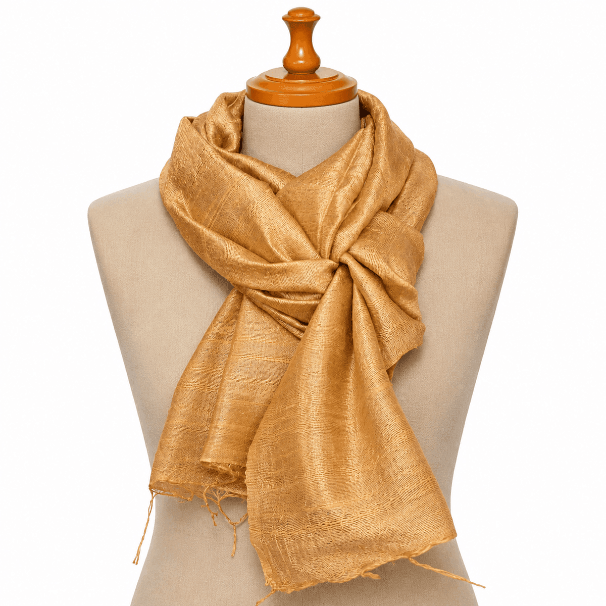 Tussar Silk Heritage Scarf - Copy