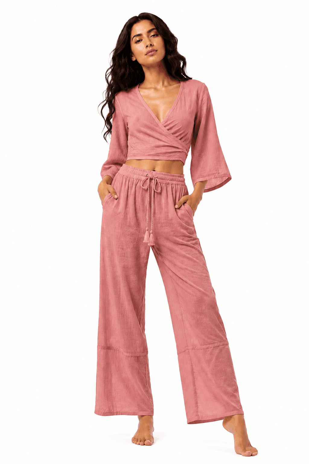 Luna Breeze Wrap Top