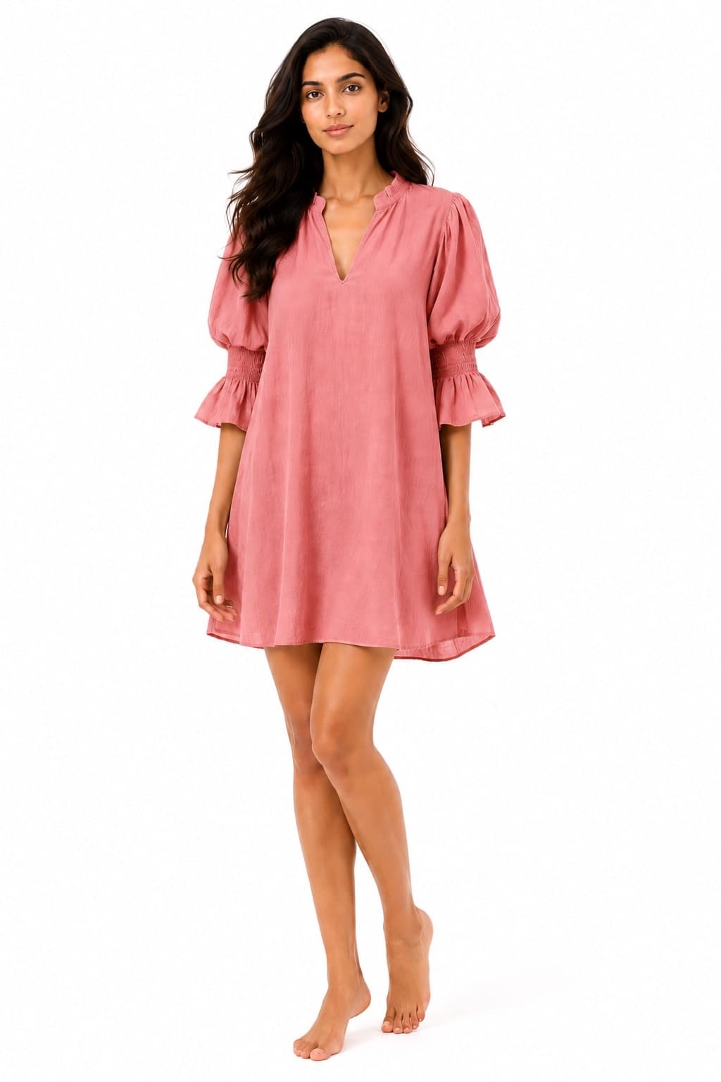 Sea Breeze Smocked Dress