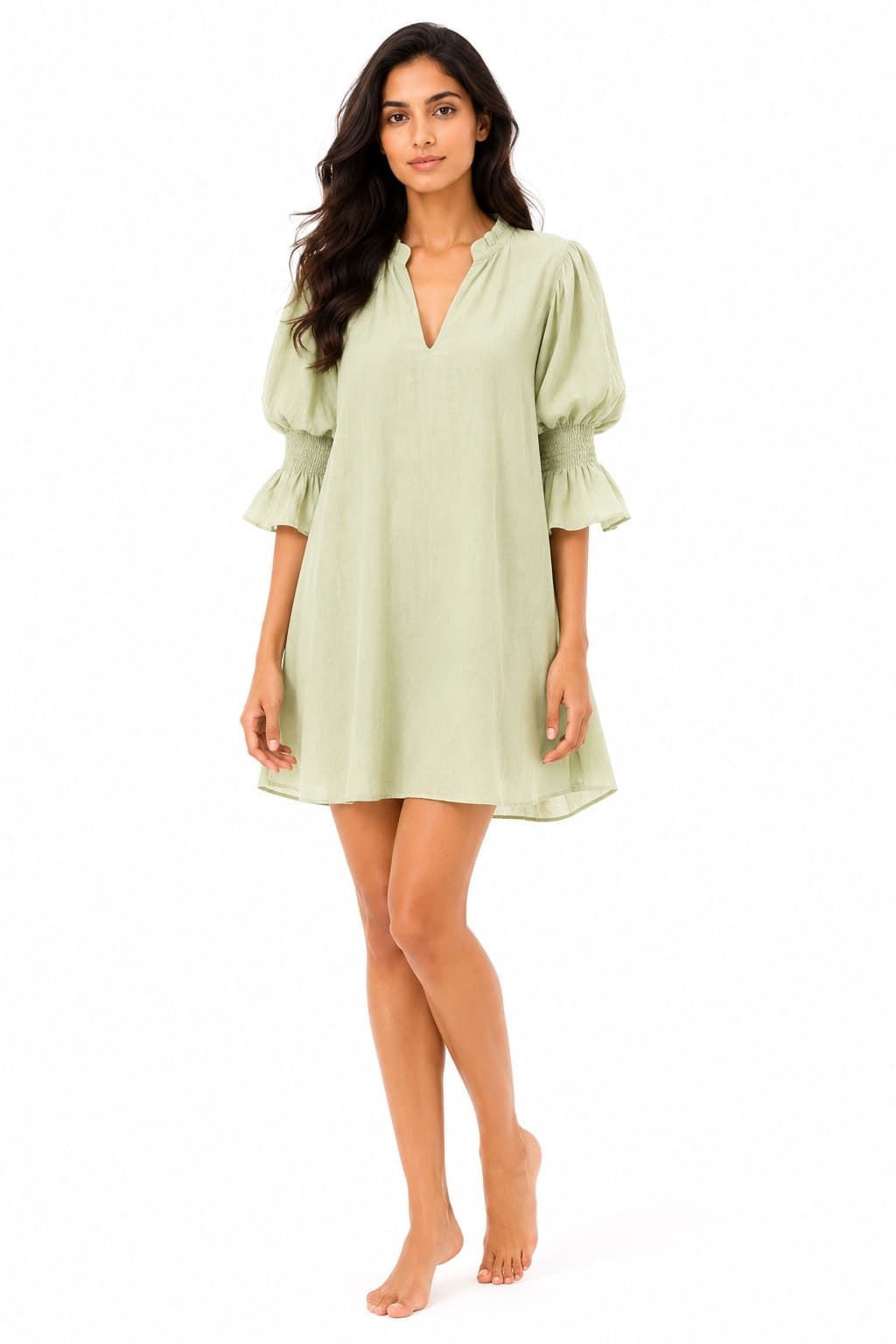 Sea Breeze Smocked Dress
