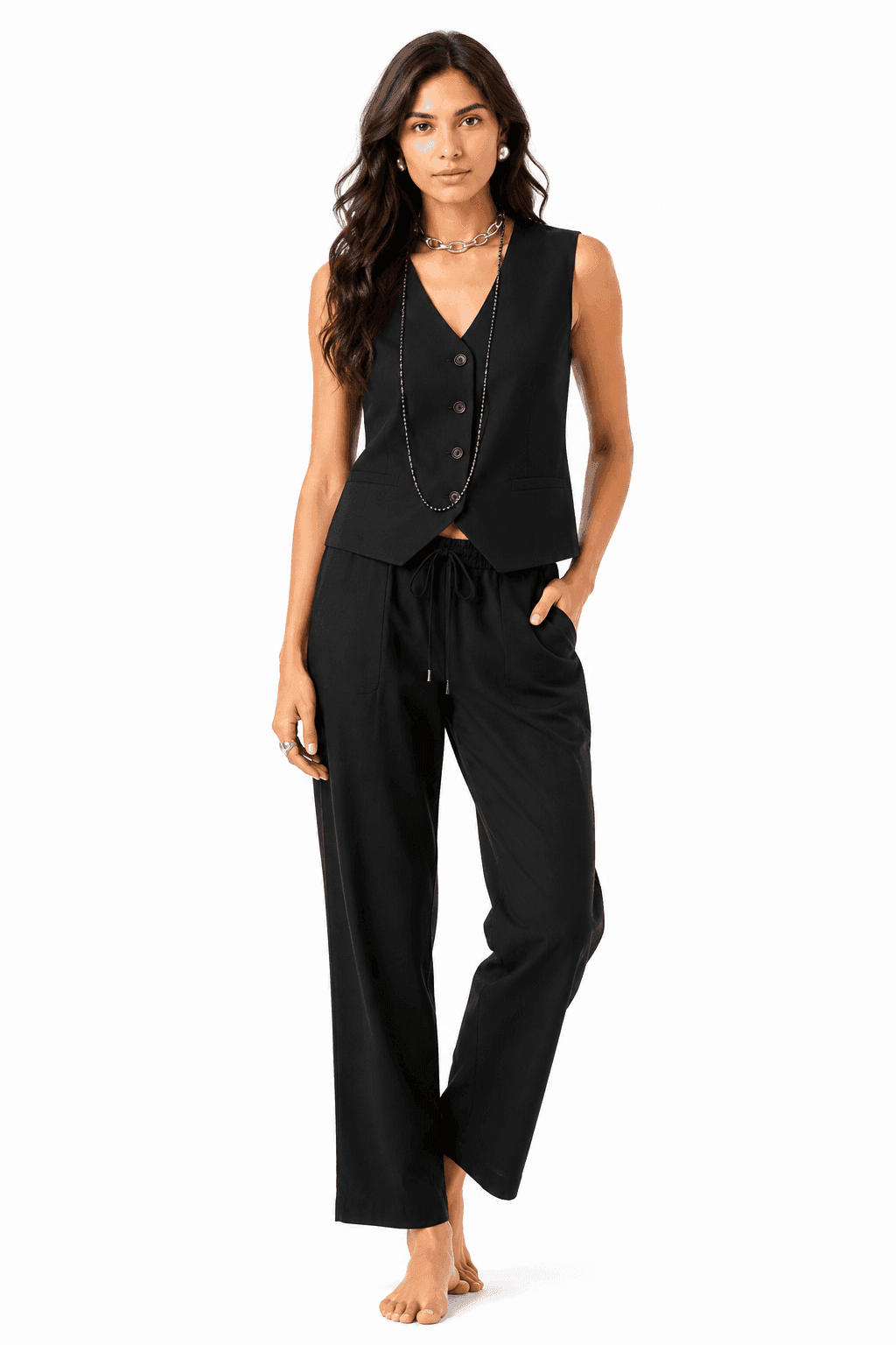 Luna Tailored Vest 