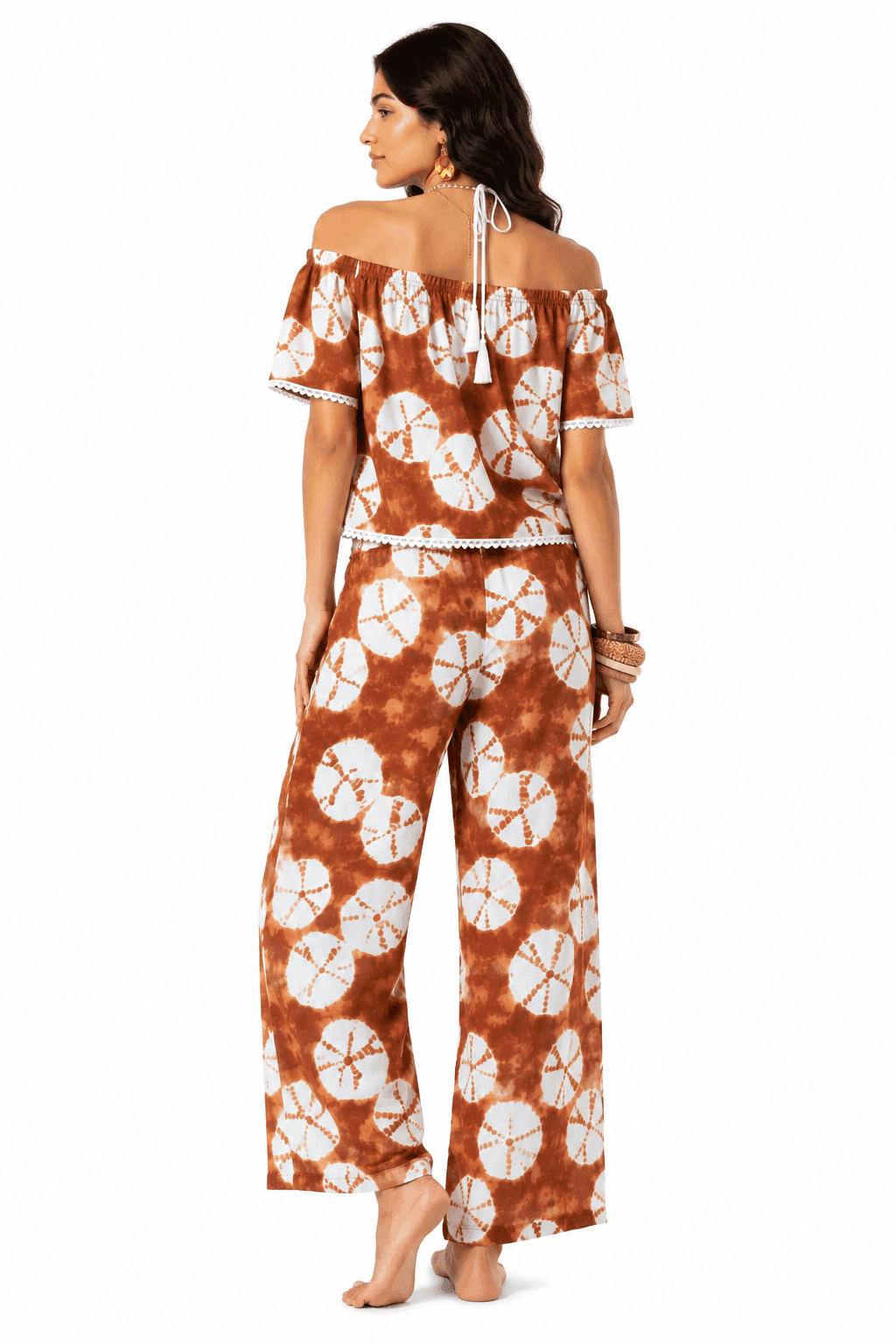 Starlight Voile Tie Top