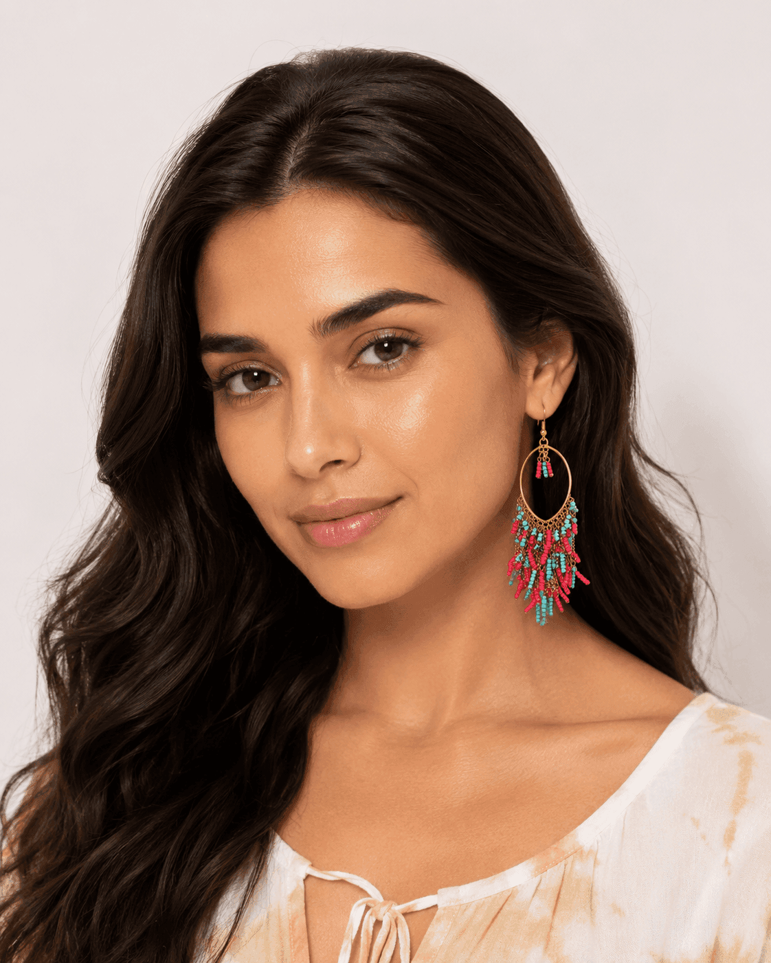 Coral Reef Cascade Earrings
