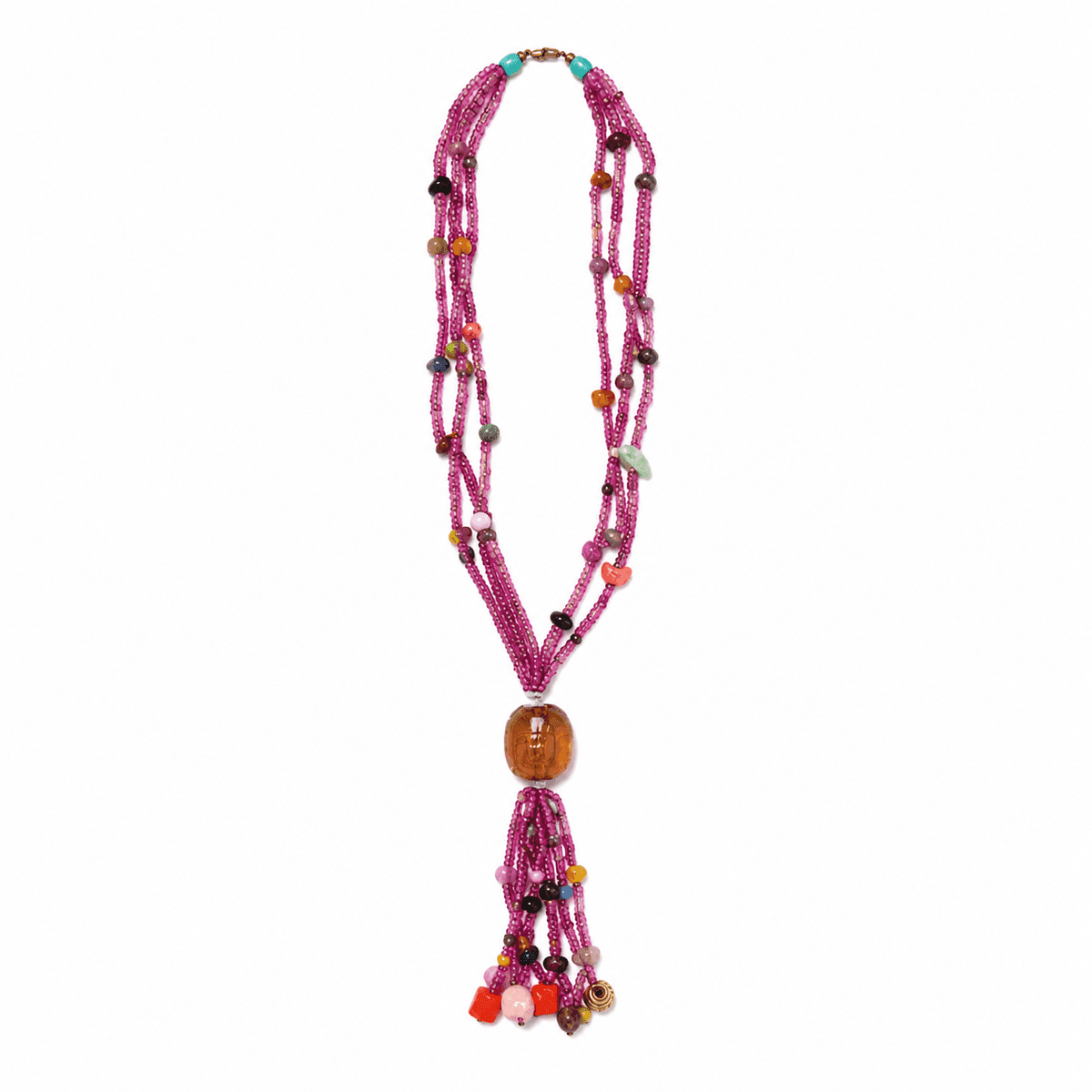 Azure Cascade Necklace