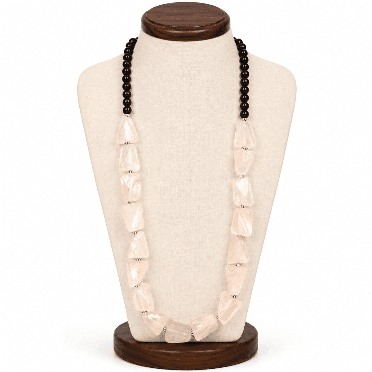 Blush Prism Statement Necklace